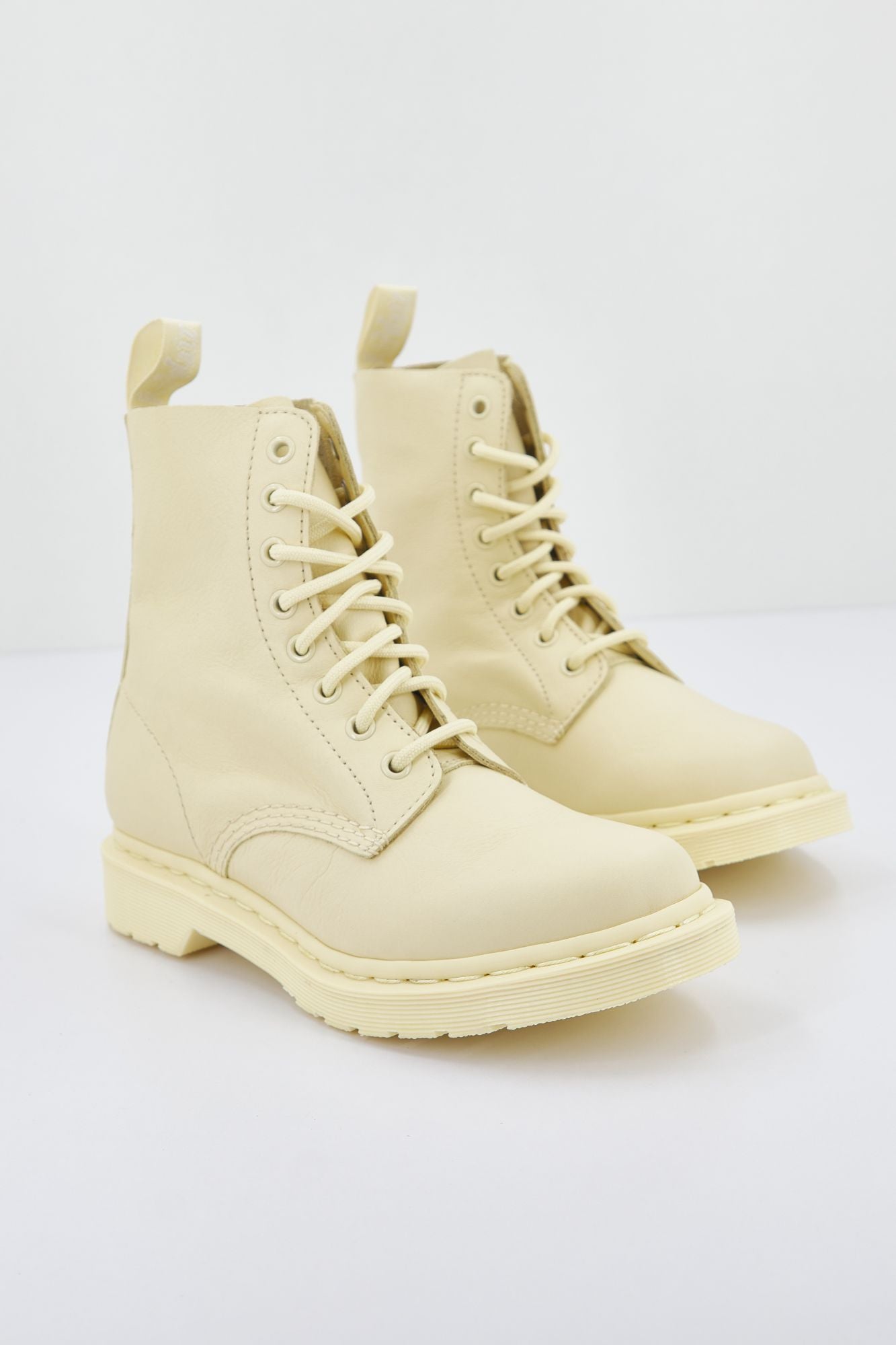 DR. MARTENS PASCAL MONO TOILE CRE en color AMARILLO (3)
