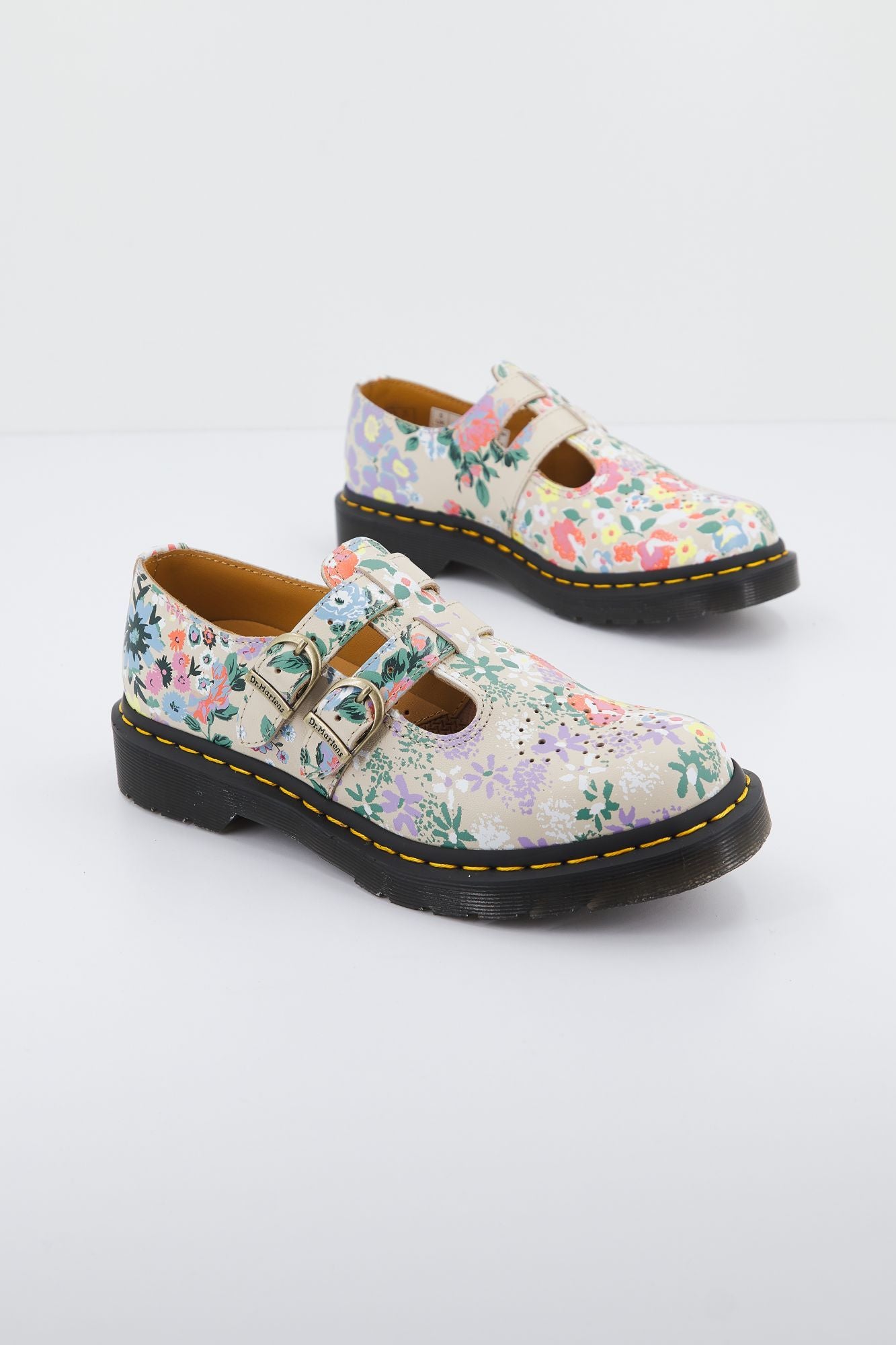 DR. MARTENS MARY JANE PARCHMENT BACK en color FLORAL (1)