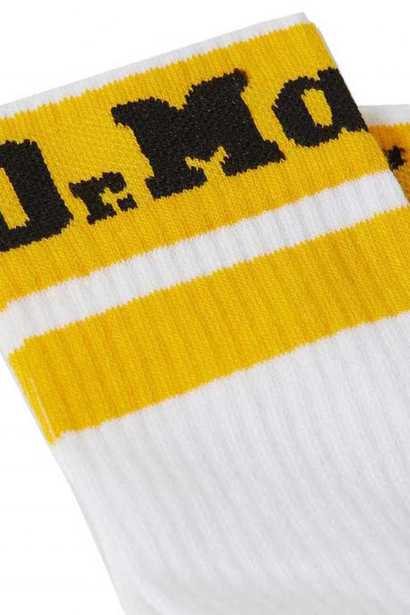 DR. MARTENS AC681103 ATHLETIC LOGO SOCK en color BLANCO (2)