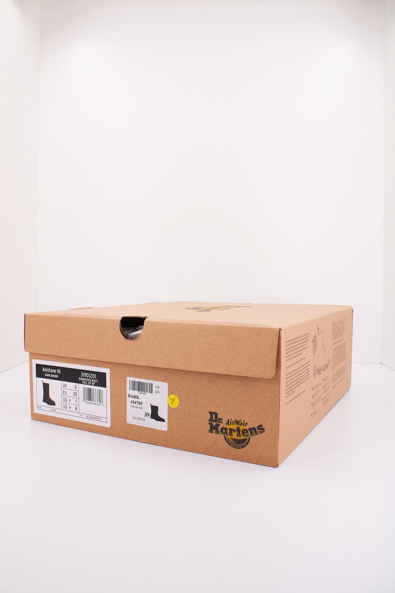 DR. MARTENS ANISTONE HI en color MARRON (6)