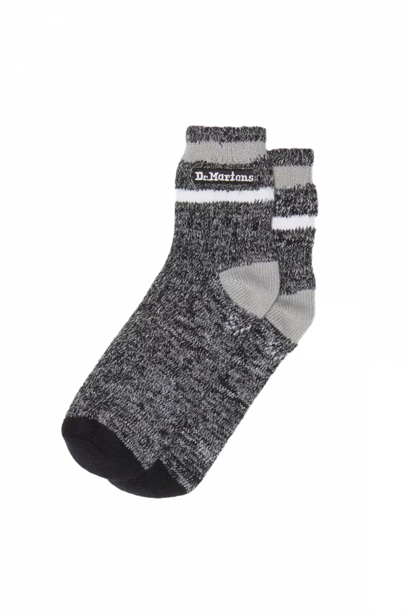 DR. MARTENS SHORT MARL SOCK en color GRIS (1)