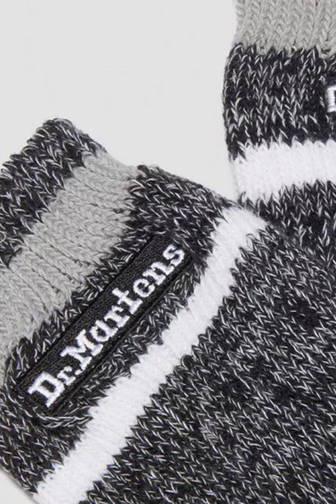 DR. MARTENS SHORT MARL SOCK en color GRIS (3)