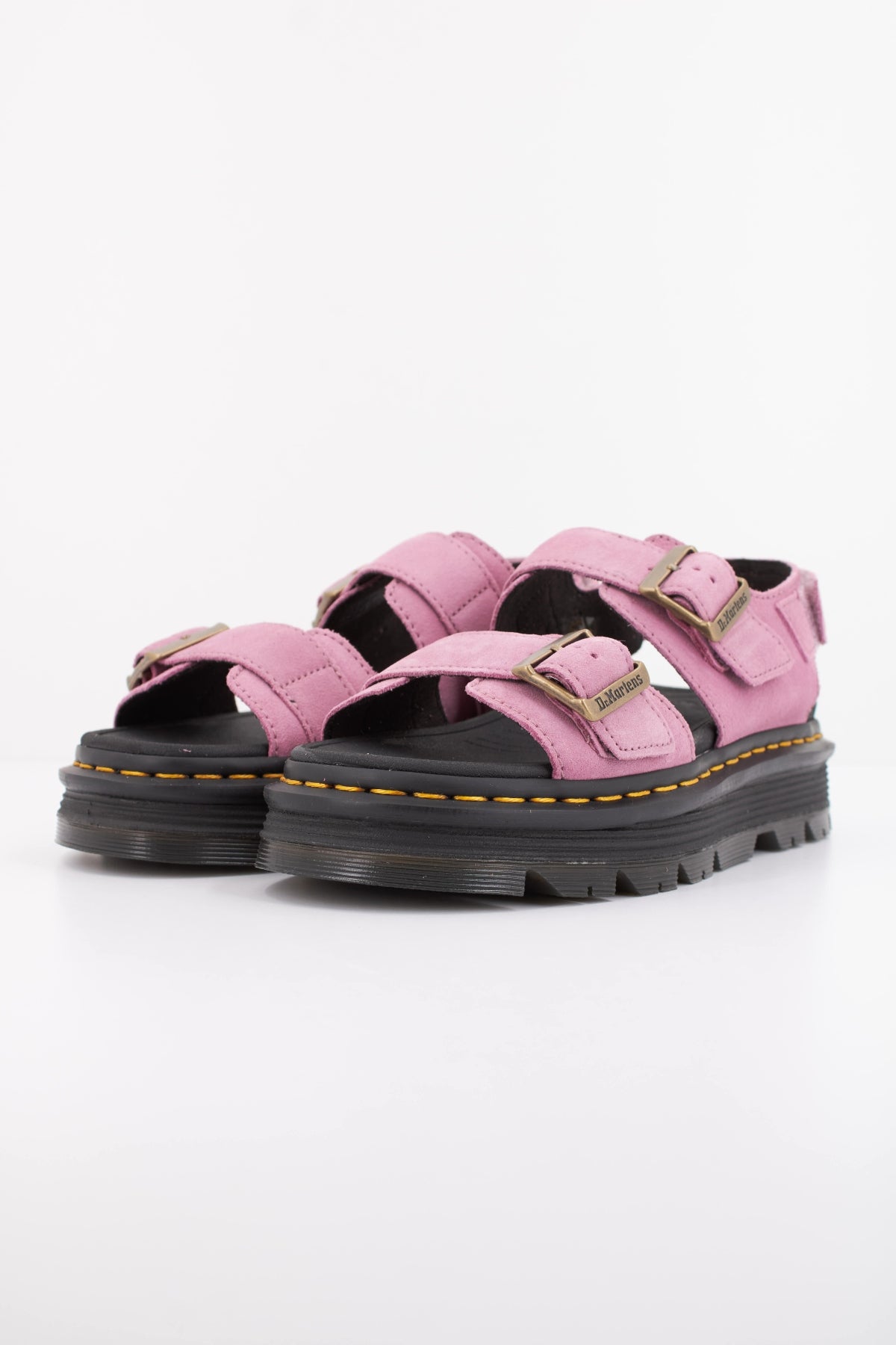 DR. MARTENS ZEBZAG SANDAL en color ROSA (2)