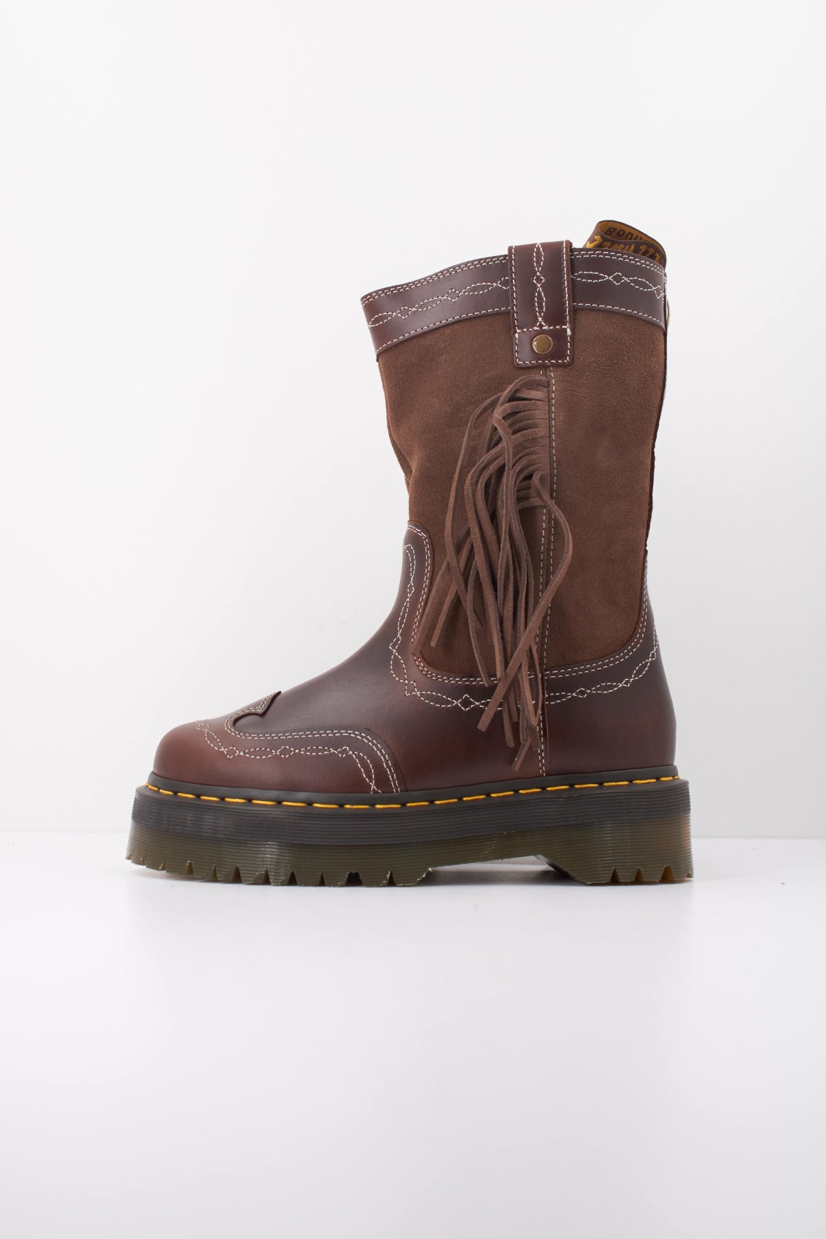 DR. MARTENS QUAD MID DR en color MARRON (1)