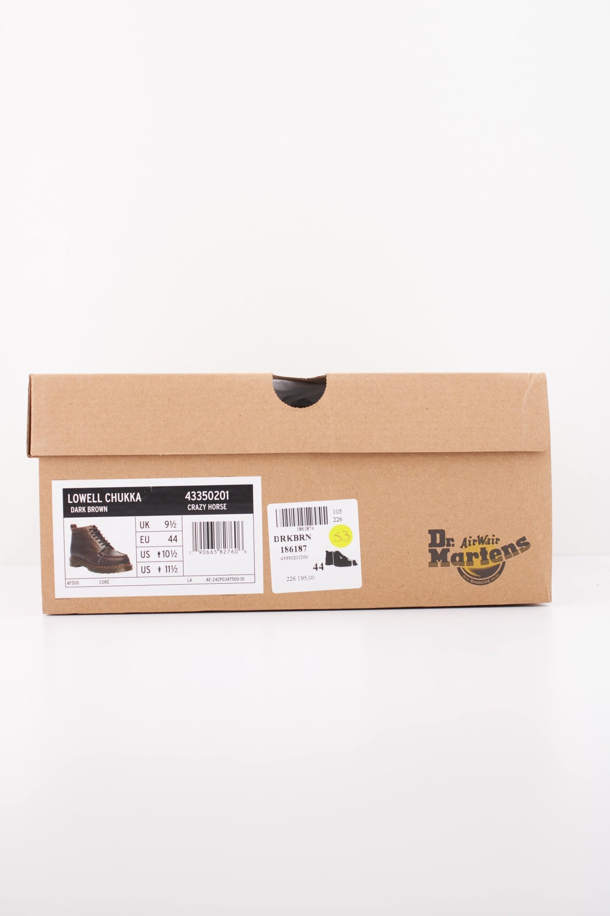 DR. MARTENS LOWELL CHUKKA en color MARRON (6)
