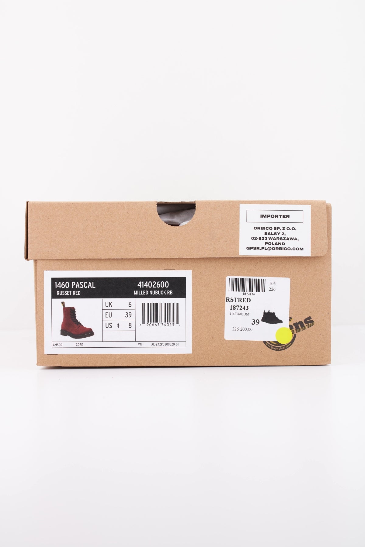 DR. MARTENS 1460 PASCAL 41402600 en color MARRON (6)