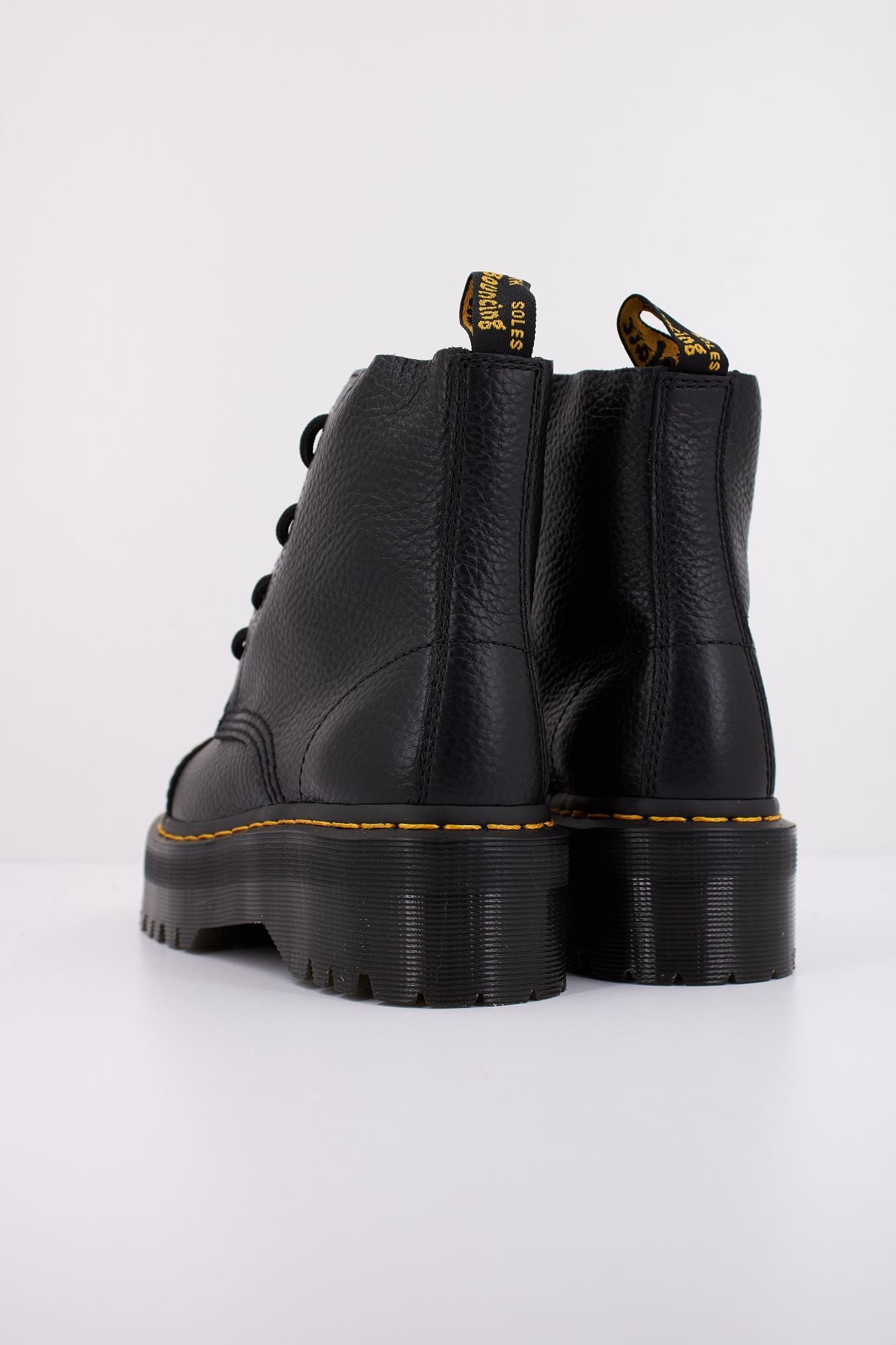 DR. MARTENS SINCLAIR 8 EYE AUNT S en color NEGRO (4)