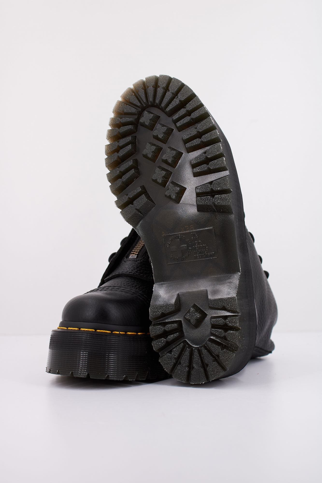 DR. MARTENS SINCLAIR 8 EYE AUNT S en color NEGRO (5)