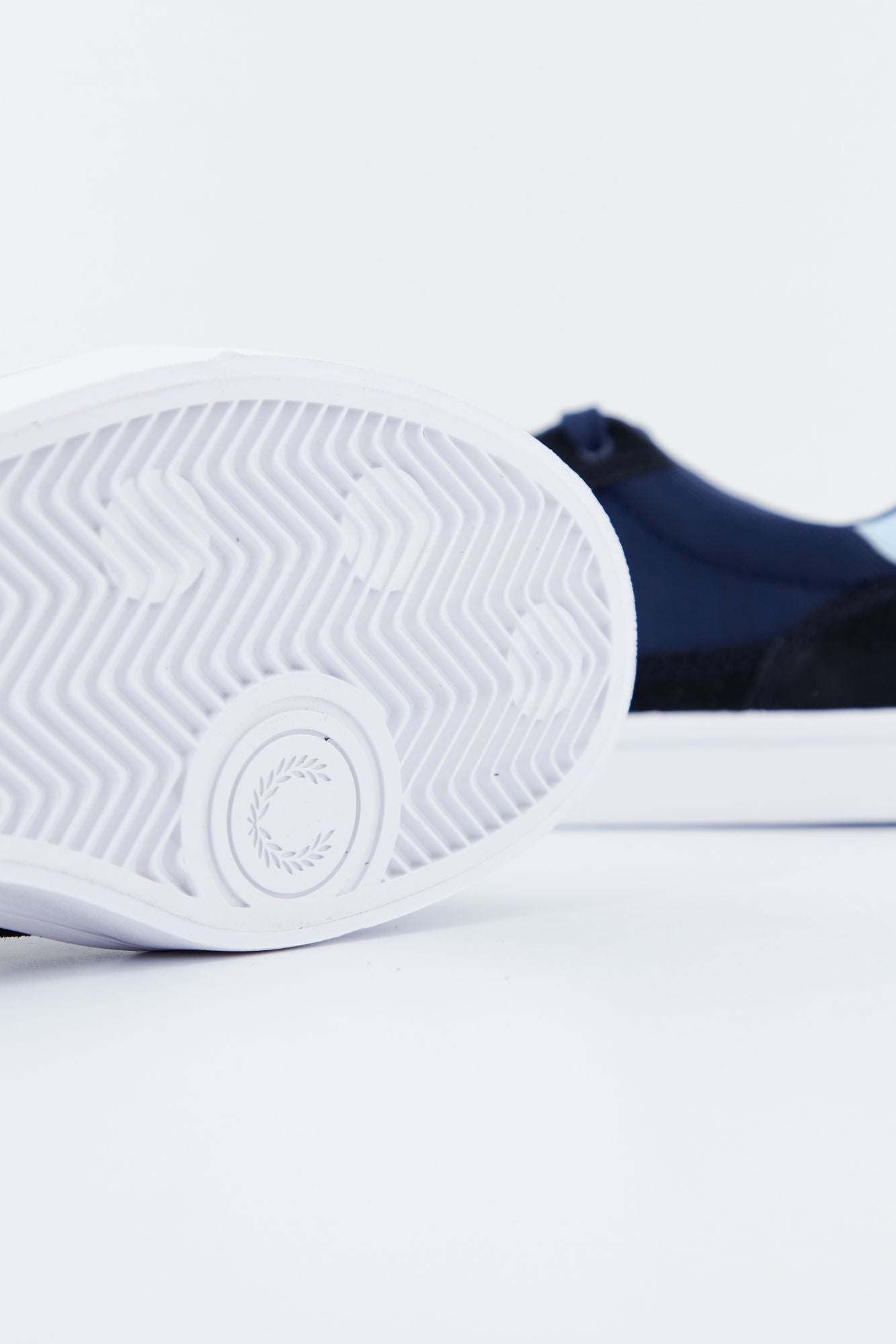 FRED PERRY DEUCE MESH/SUEDE en color AZUL (4)