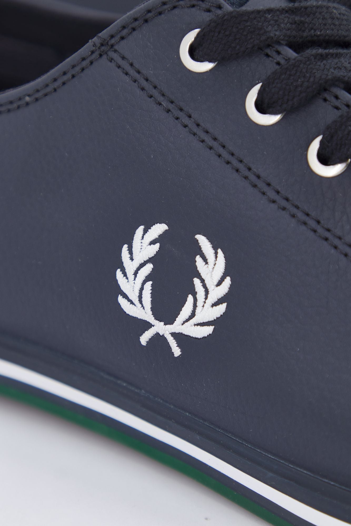 FRED PERRY KINGSTON LEATHER en color AZUL (4)