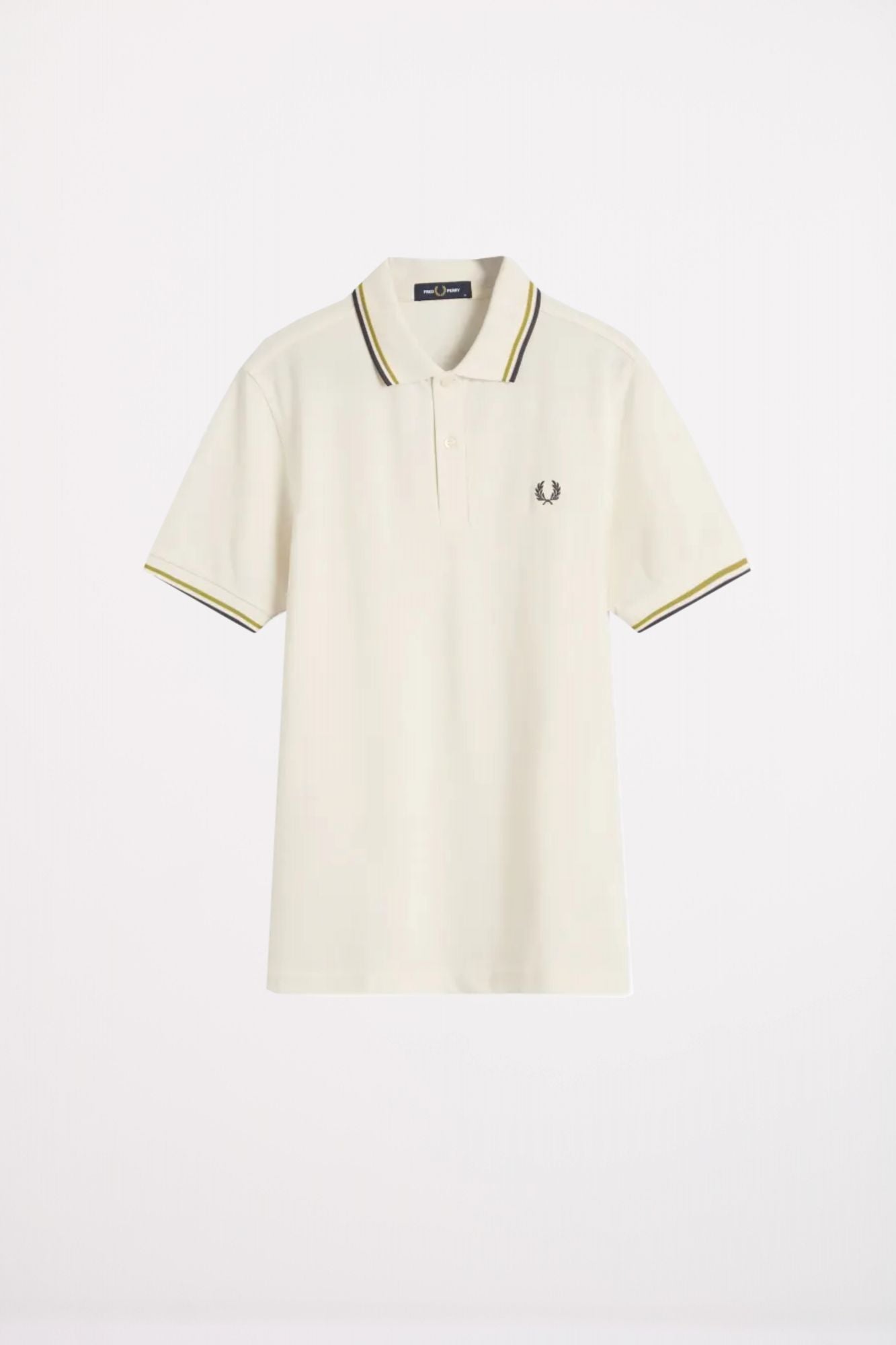 FRED PERRY TWIN TIPPED en color BLANCO (2)