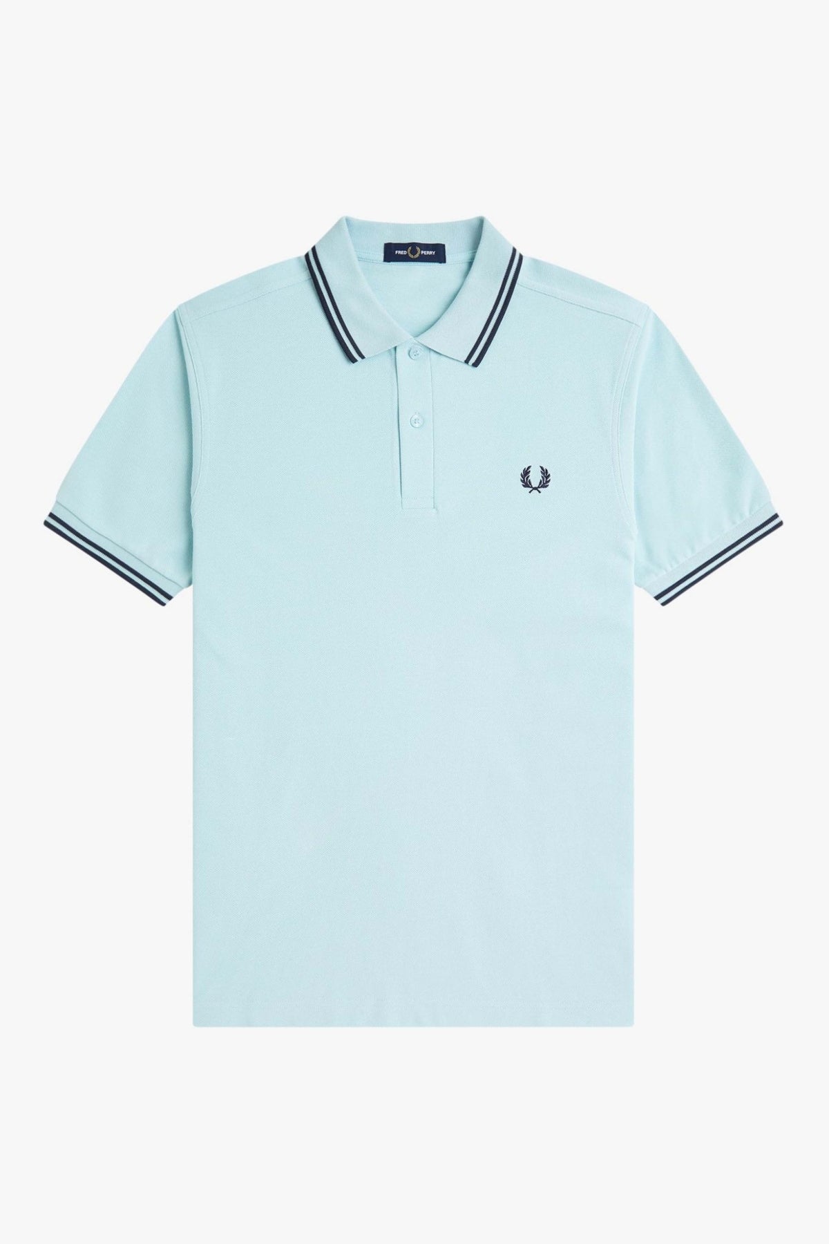 FRED PERRY TWIN TIPPED en color AZUL (1)