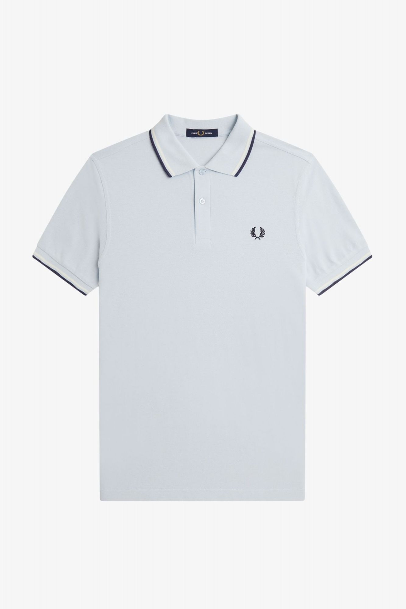 FRED PERRY TWIN TIPPED FRED PERRY SHIR en color AZUL (2)