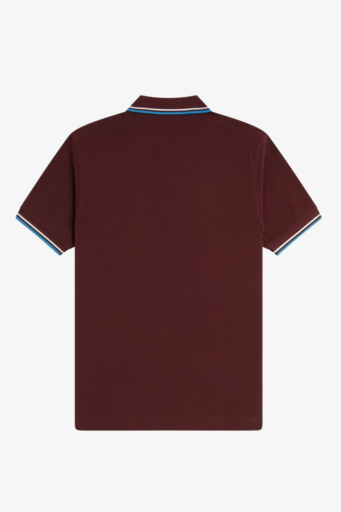 FRED PERRY TWIN TIPPED FRED PERRY SHIR en color BURDEOS (3)