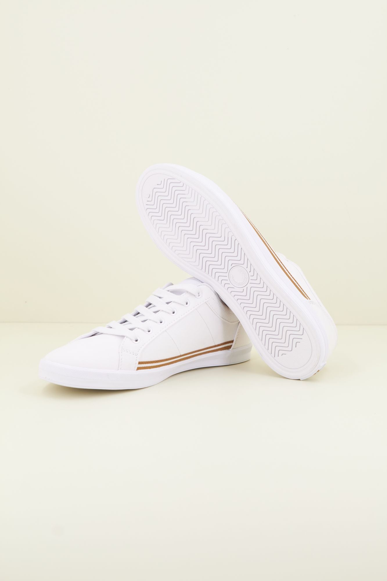 FRED PERRY BASELINE TWILL en color BLANCO (4)