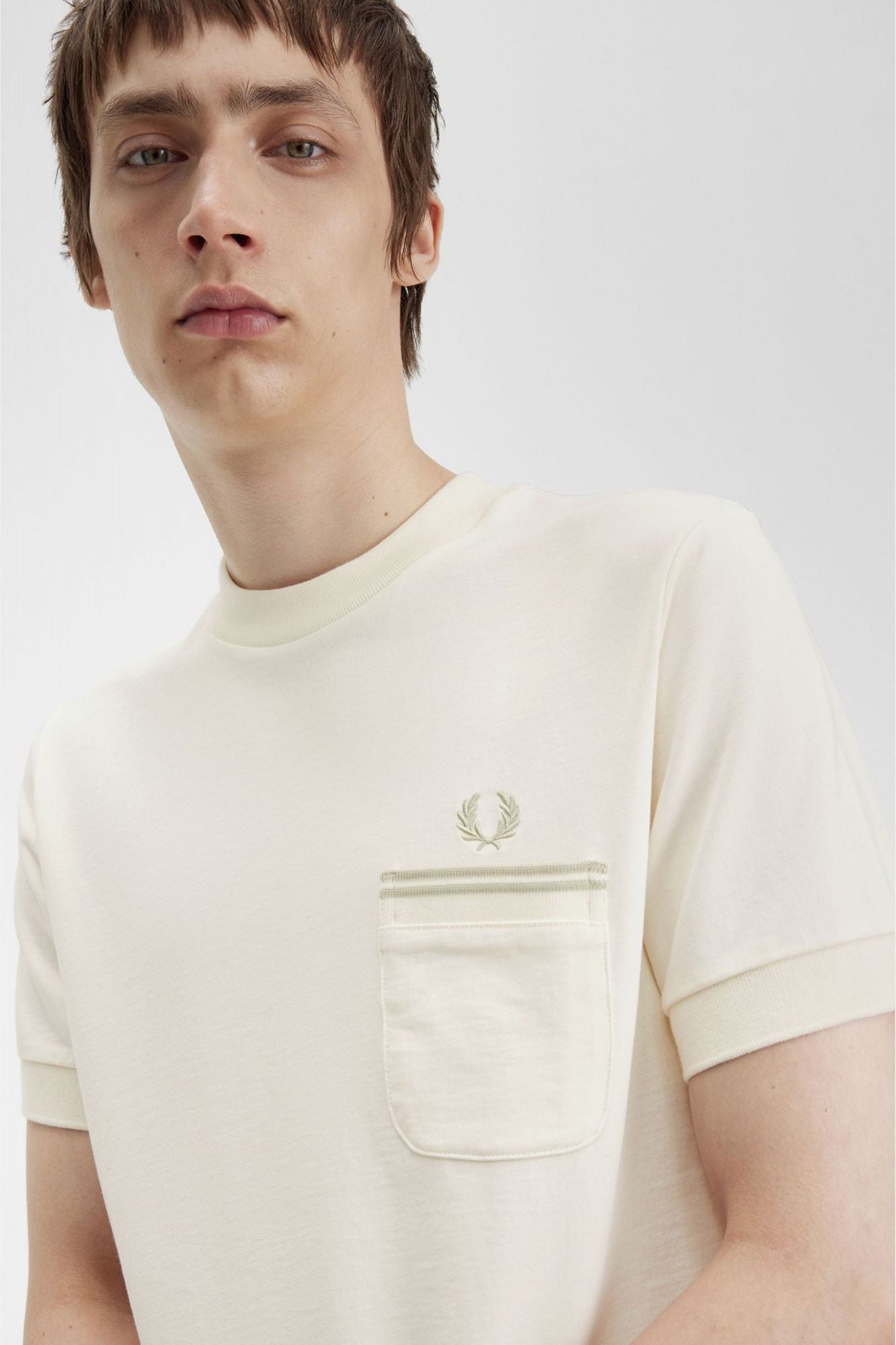 FRED PERRY M4650FP en color BLANCO (4)