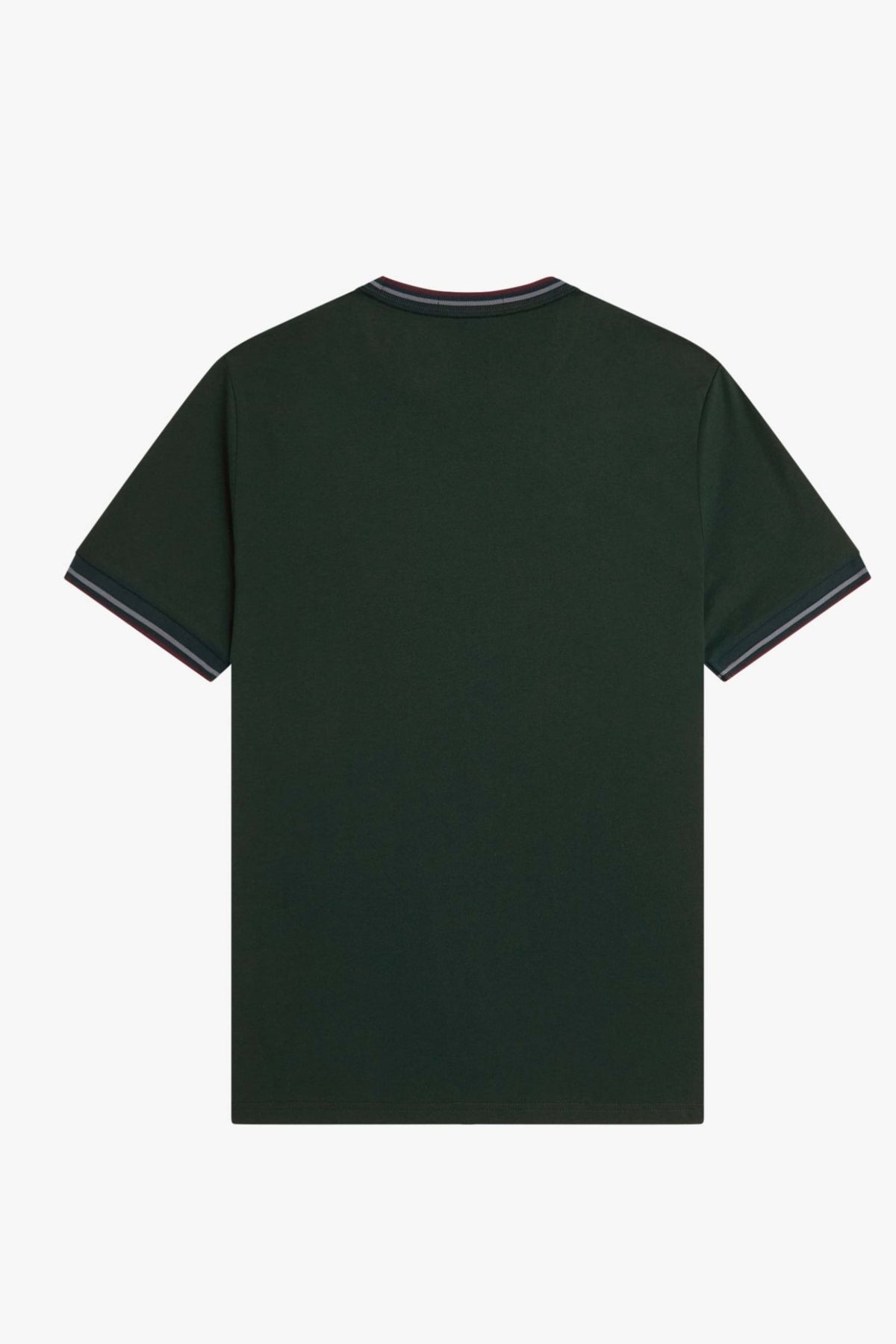 FRED PERRY TWIN TIPPED T-SHIRT en color VERDE (2)