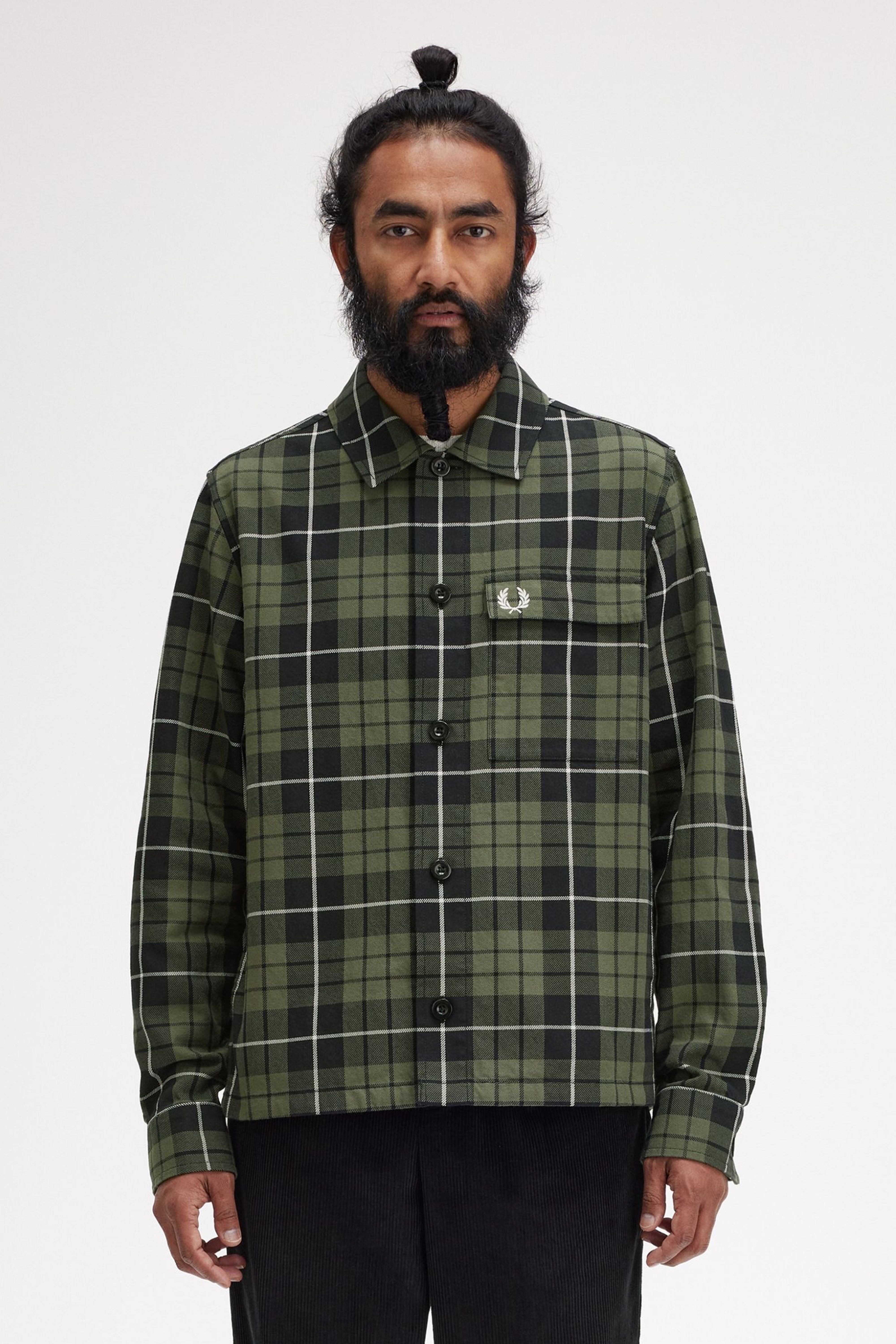 FRED PERRY M8515FP en color VERDE (1)