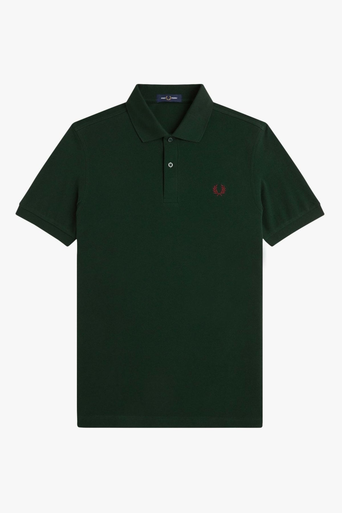 FRED PERRY PLAIN FRED PERRY SHIRT en color VERDE (1)
