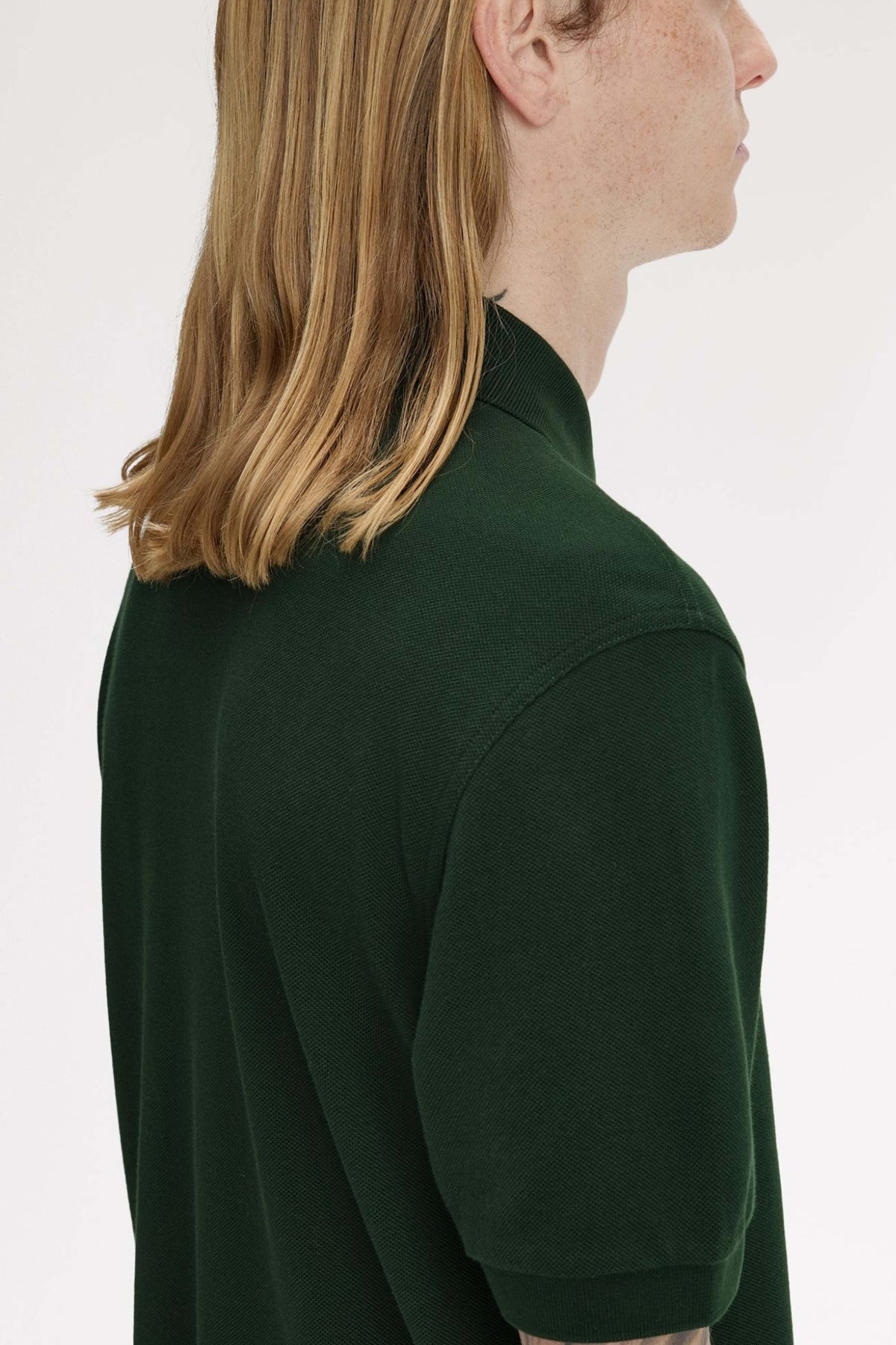 FRED PERRY PLAIN FRED PERRY SHIRT en color VERDE (2)