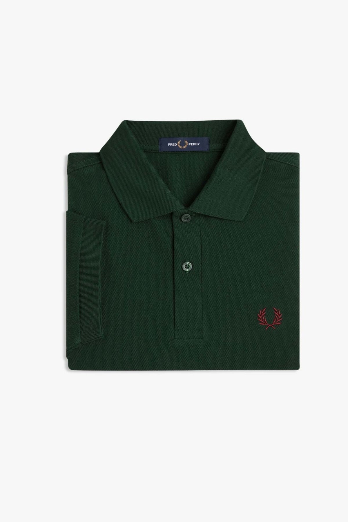 FRED PERRY PLAIN FRED PERRY SHIRT en color VERDE (3)