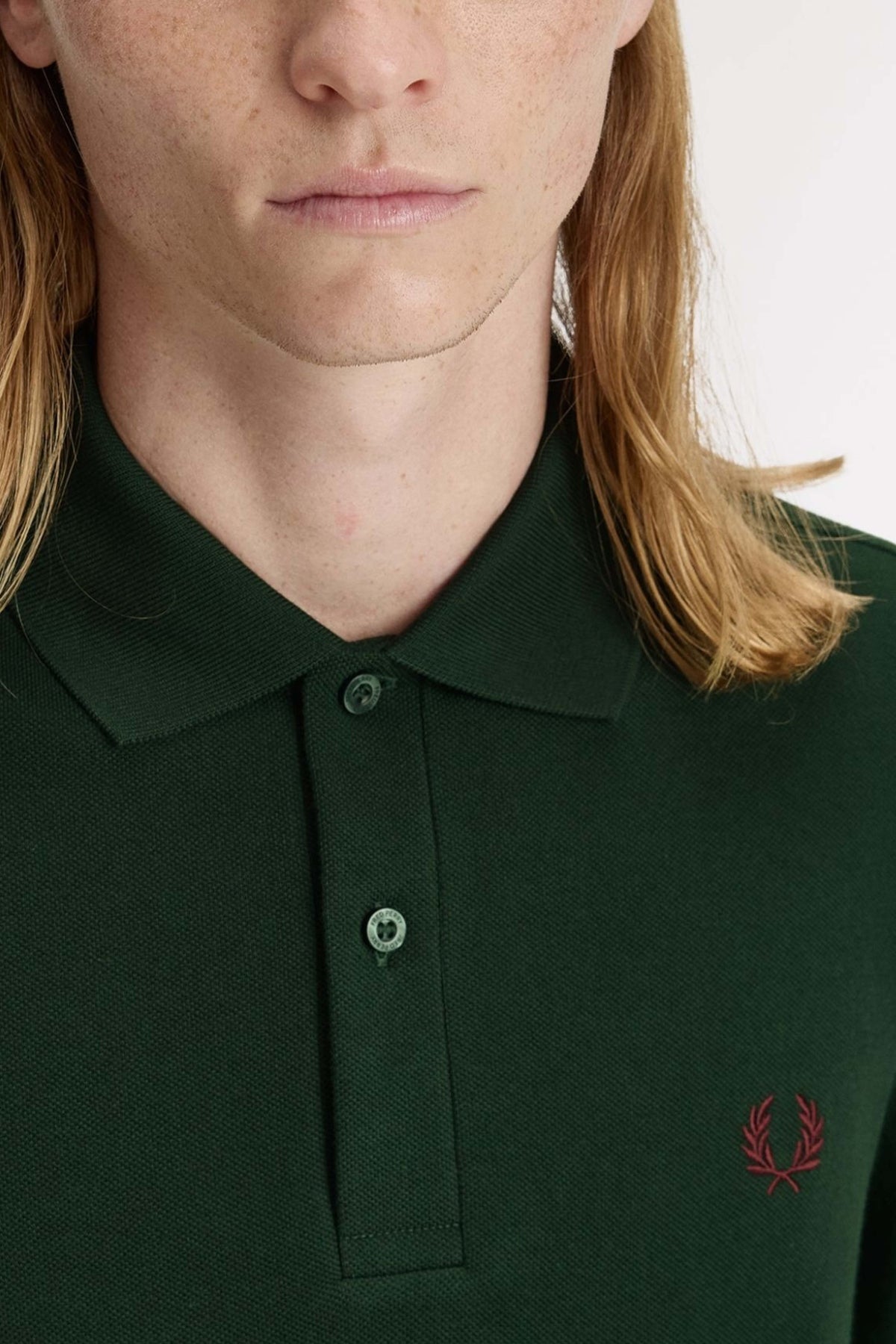 FRED PERRY PLAIN FRED PERRY SHIRT en color VERDE (4)