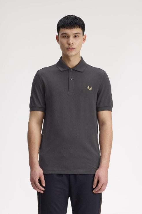 FRED PERRY PLAIN FRED PERRY SHIRT en color GRIS (1)