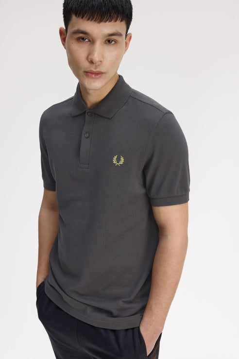 FRED PERRY PLAIN FRED PERRY SHIRT en color GRIS (3)
