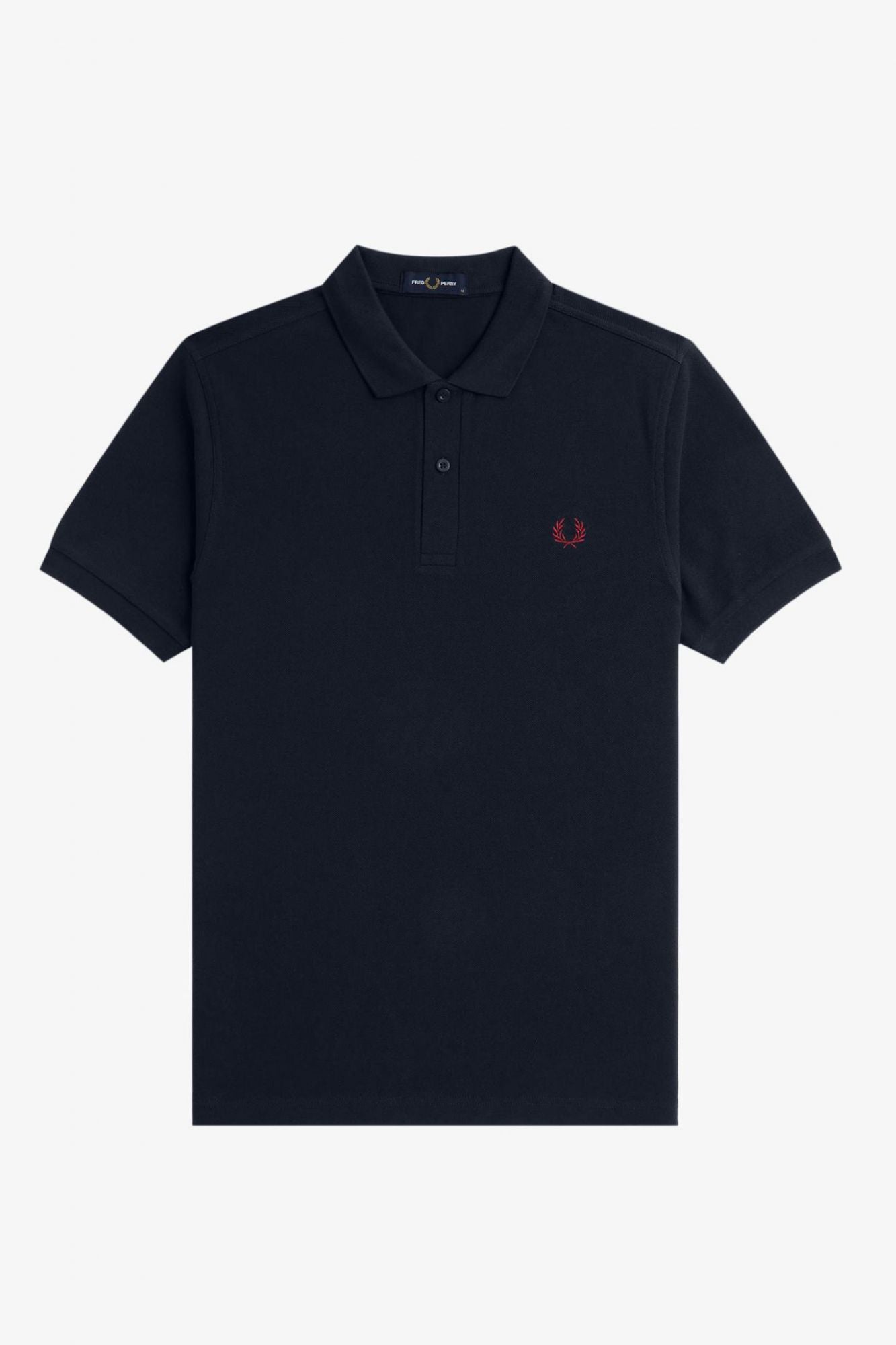 FRED PERRY PLAIN FRED PERRY SHIRT en color AZUL (2)