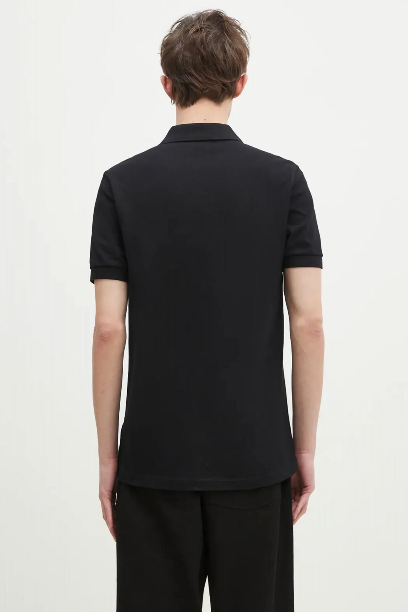 FRED PERRY PLAIN FRED PERRY SHIRT en color NEGRO (3)