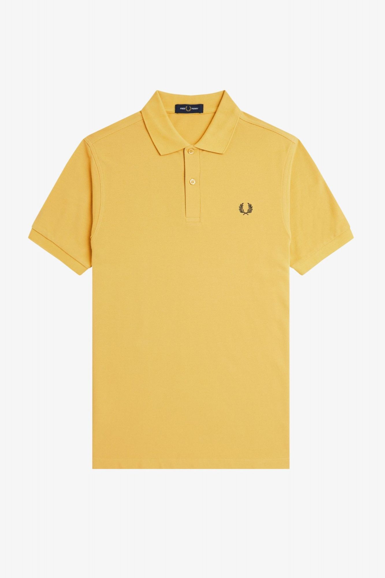 FRED PERRY PLAIN FRED PERRY SHIRT en color AMARILLO (2)