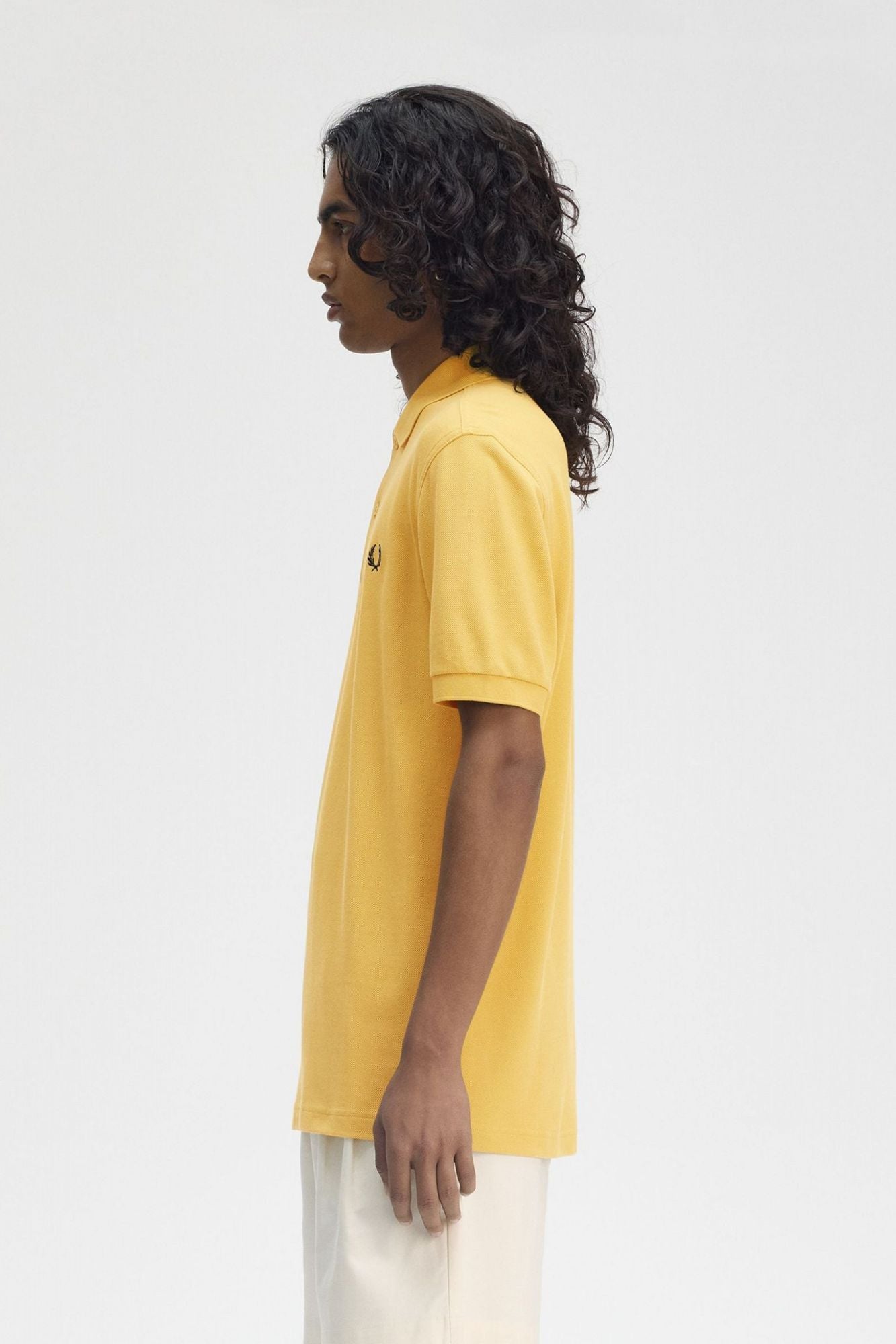 FRED PERRY PLAIN FRED PERRY SHIRT en color AMARILLO (3)