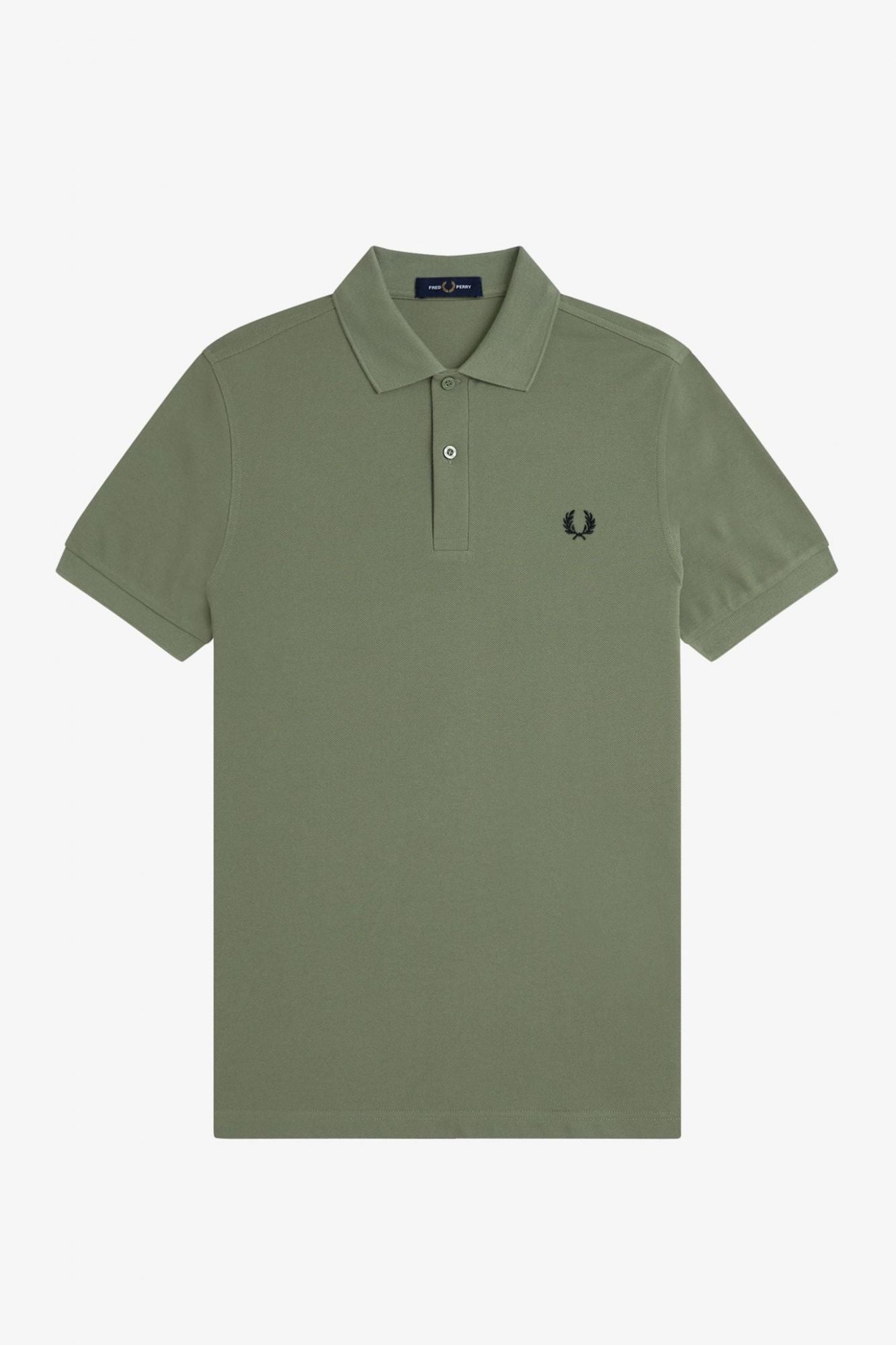 FRED PERRY PLAIN FRED PERRY SHIRT en color VERDE (2)