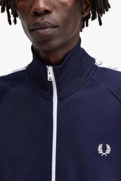 FRED PERRY TRACK JACKET en color AZUL (3)