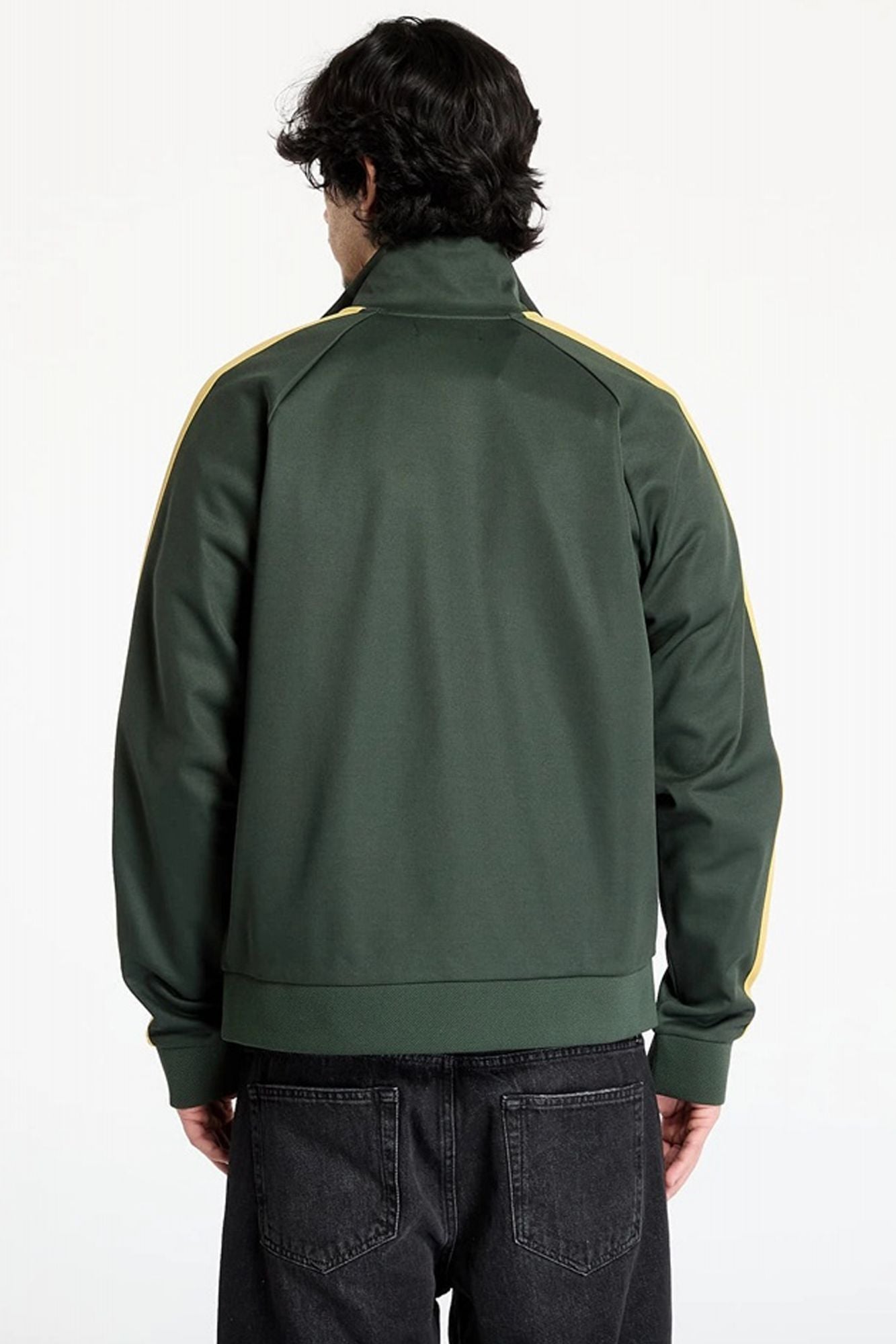 FRED PERRY TWO COLOUR TAPE TRACK JACKE en color VERDE (2)
