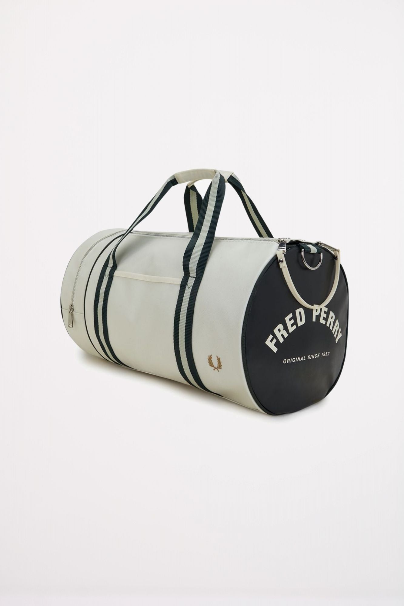 FRED PERRY CLASSIC BARREL BAG en color BLANCO (2)
