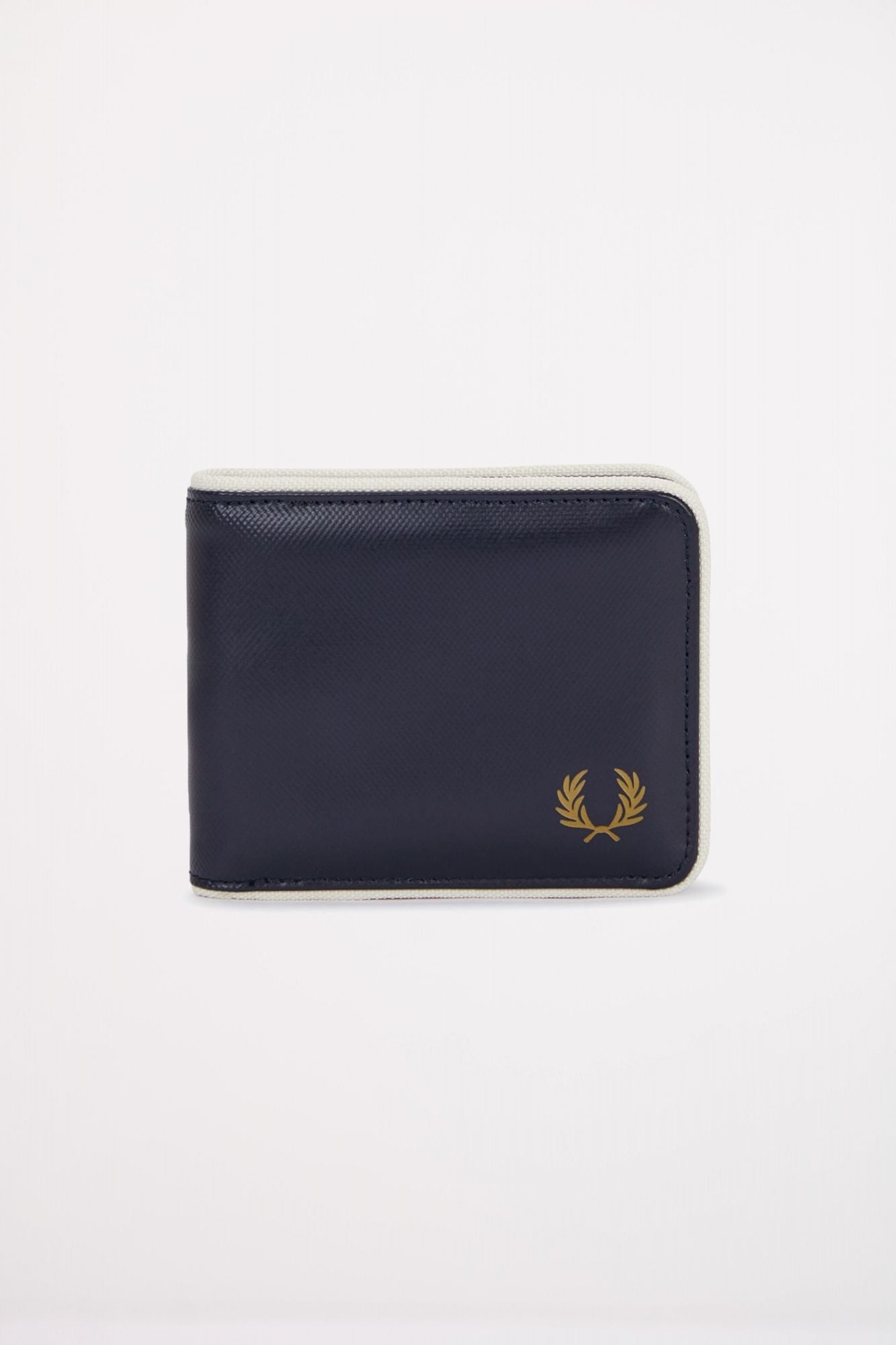 FRED PERRY COATED POLYESTER BILLFOLD W en color AZUL (1)