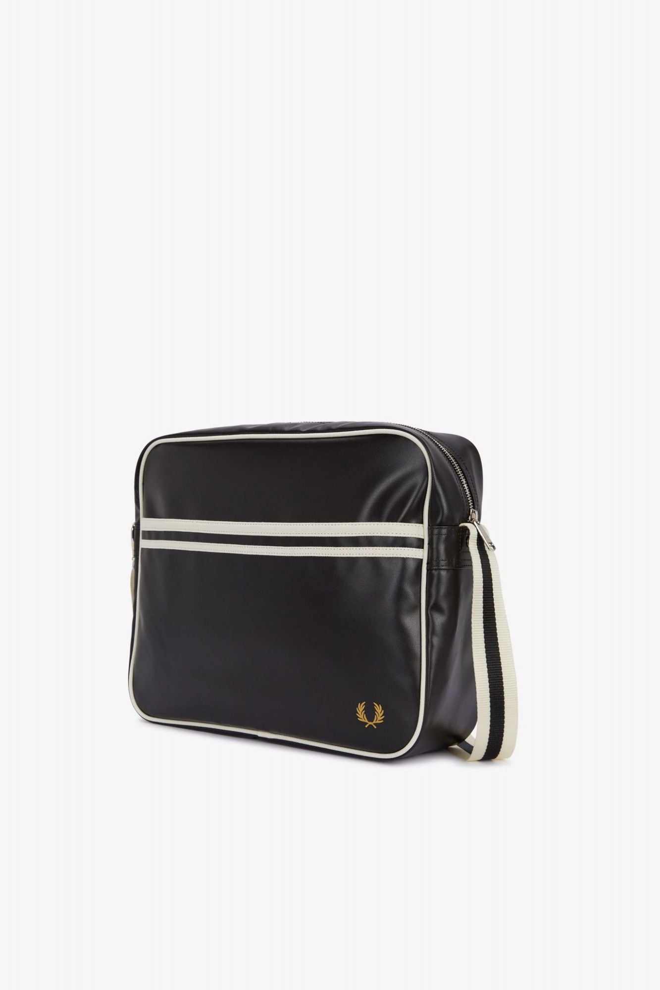 FRED PERRY CLASSIC SHOULDER BAG en color NEGRO (2)