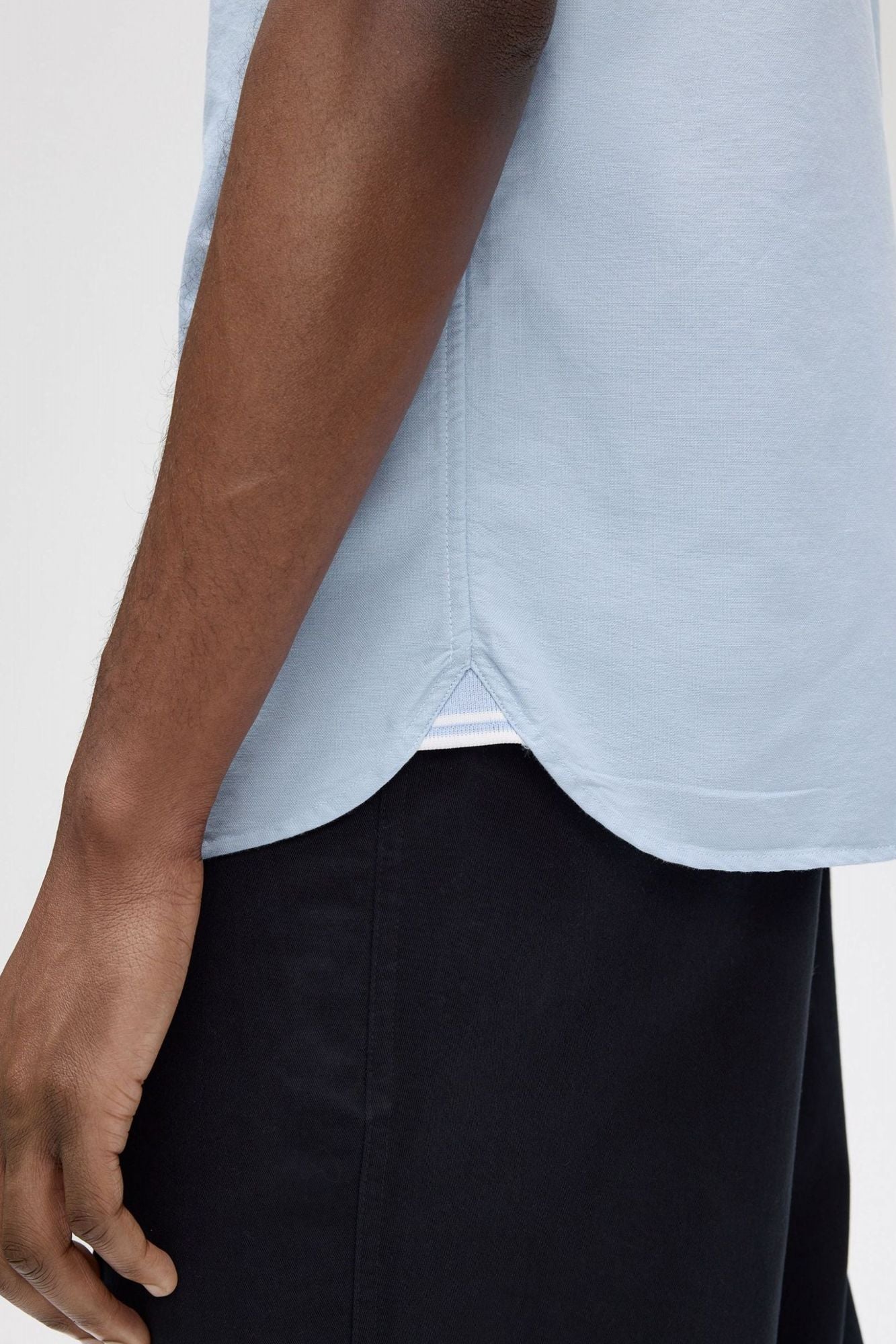 FRED PERRY OXFORD SHIRT en color AZUL (4)