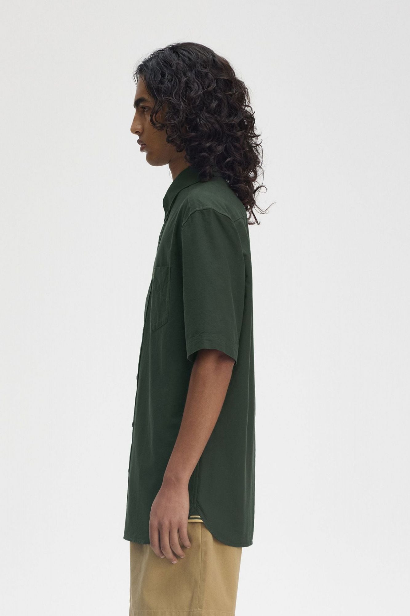 FRED PERRY OXFORD SHIRT en color VERDE (3)