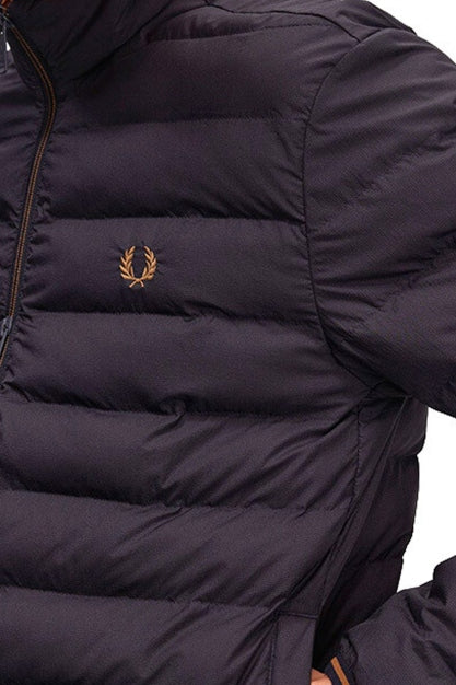 FRED PERRY INSULATED JACKET en color NEGRO (4)