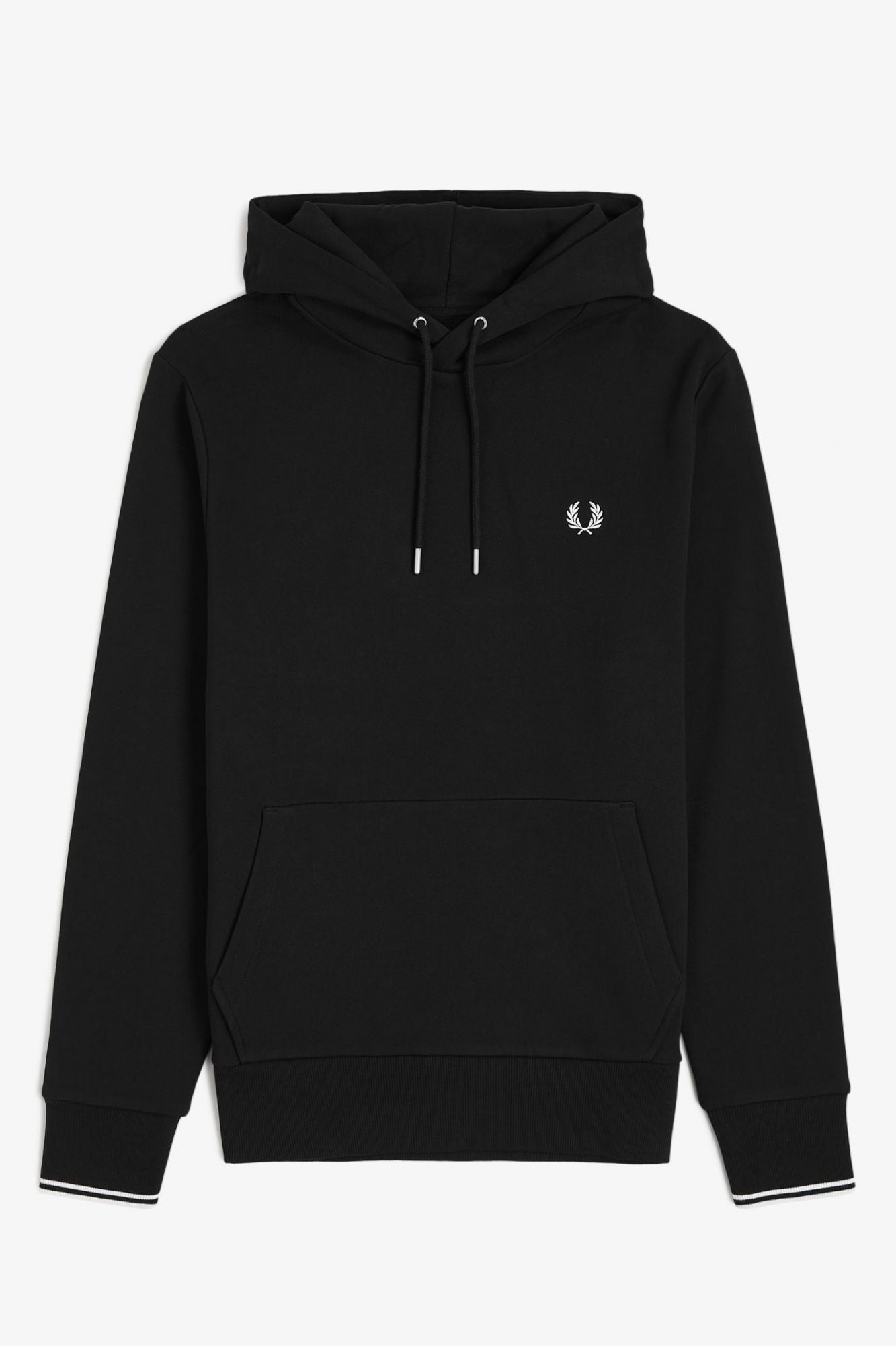 FRED PERRY HOODIE en color NEGRO (2)