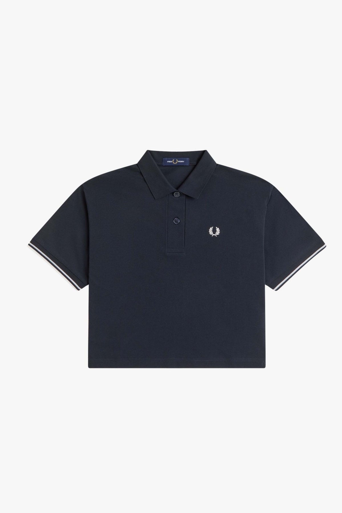 FRED PERRY TIPPED POLO SHIRT en color AZUL (3)