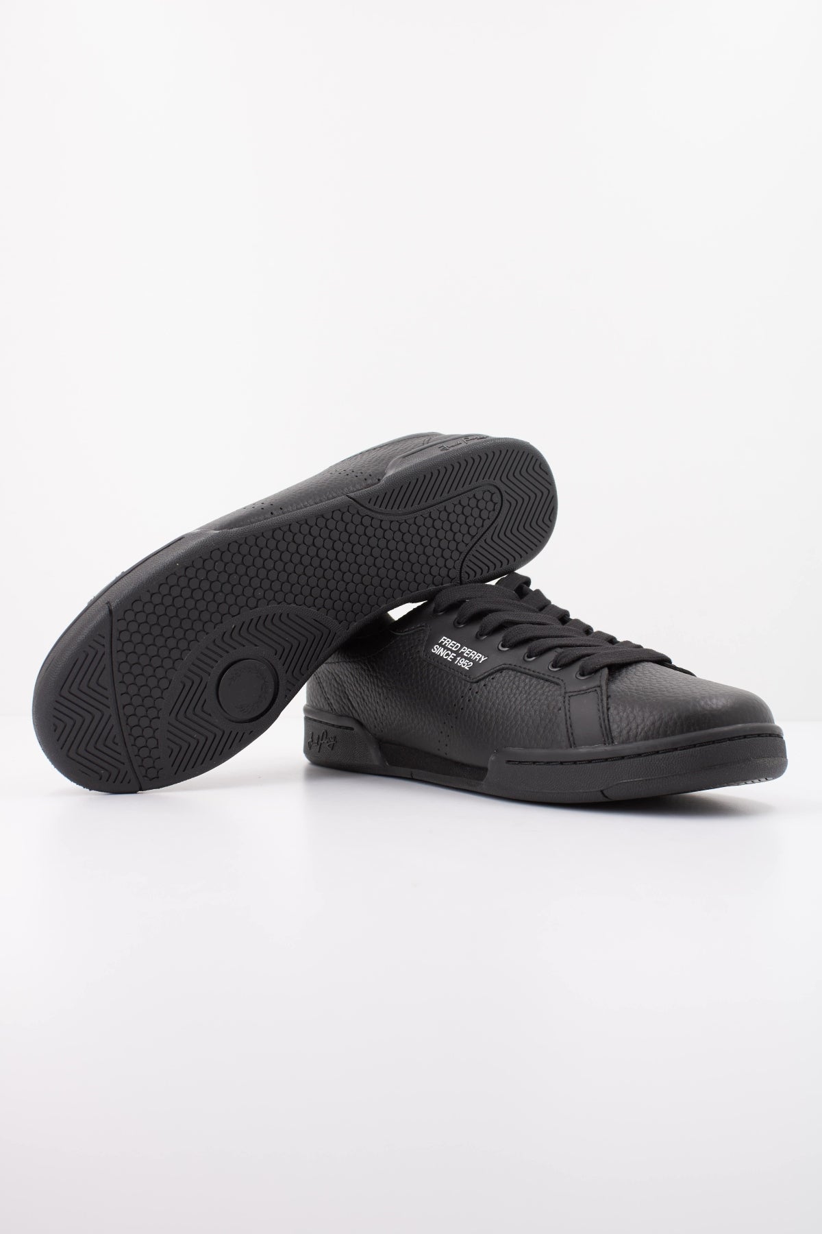 FRED PERRY B722 LEATHER B1315FP en color BLANCO (5)