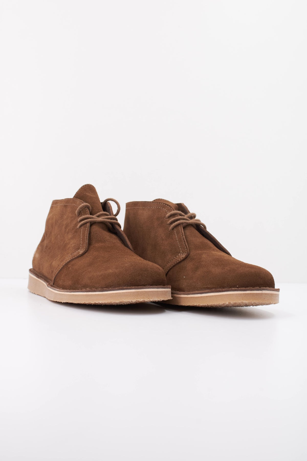 FRED PERRY HAWLEY SUEDE en color MARRON (2)