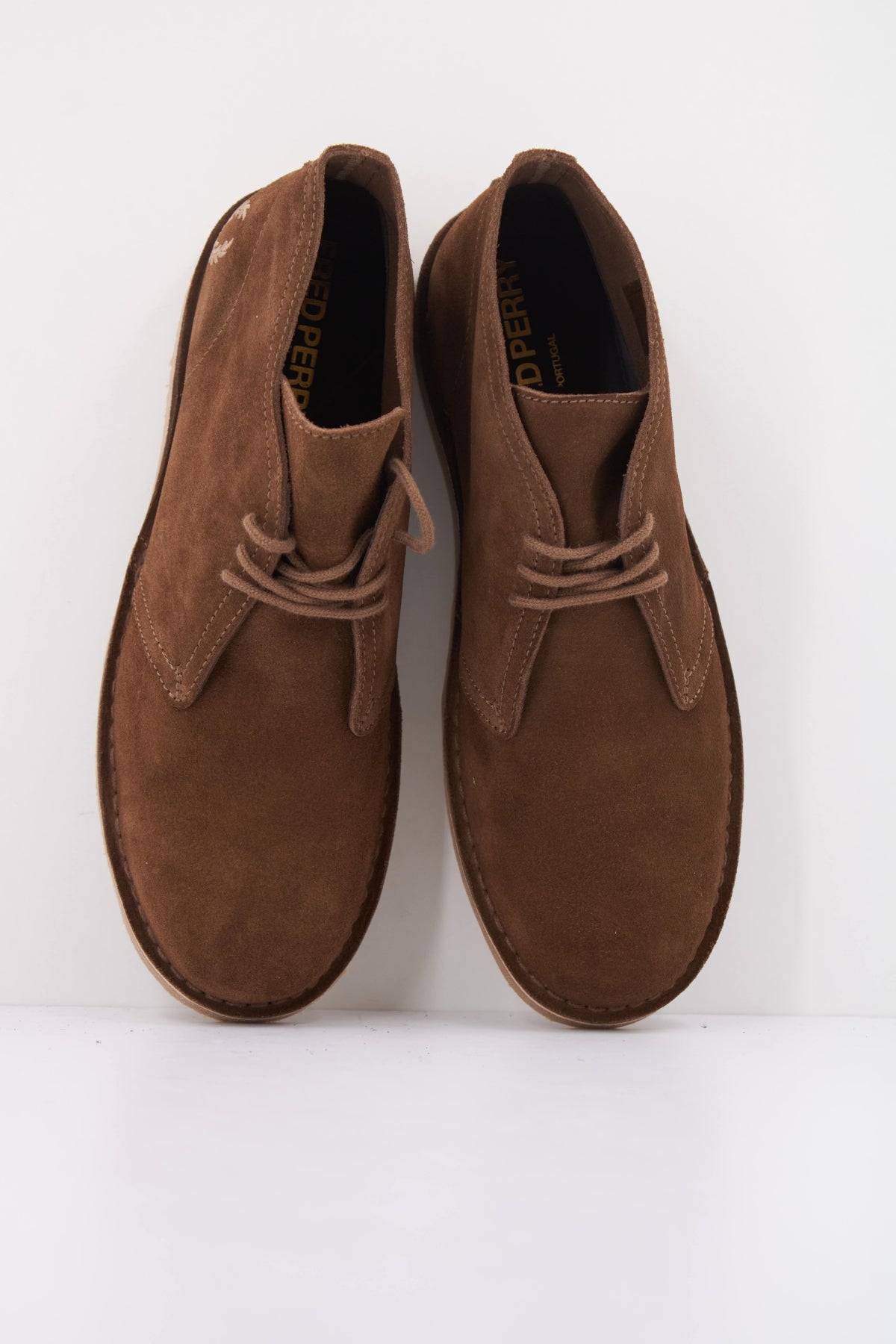 FRED PERRY HAWLEY SUEDE en color MARRON (3)