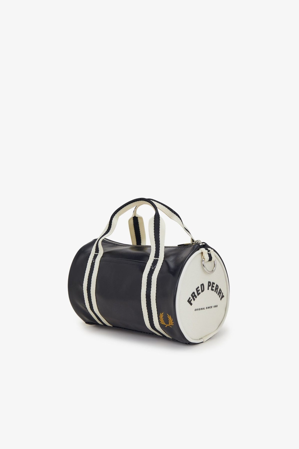FRED PERRY CLASSIC MINI BARREL BAG en color NEGRO (4)
