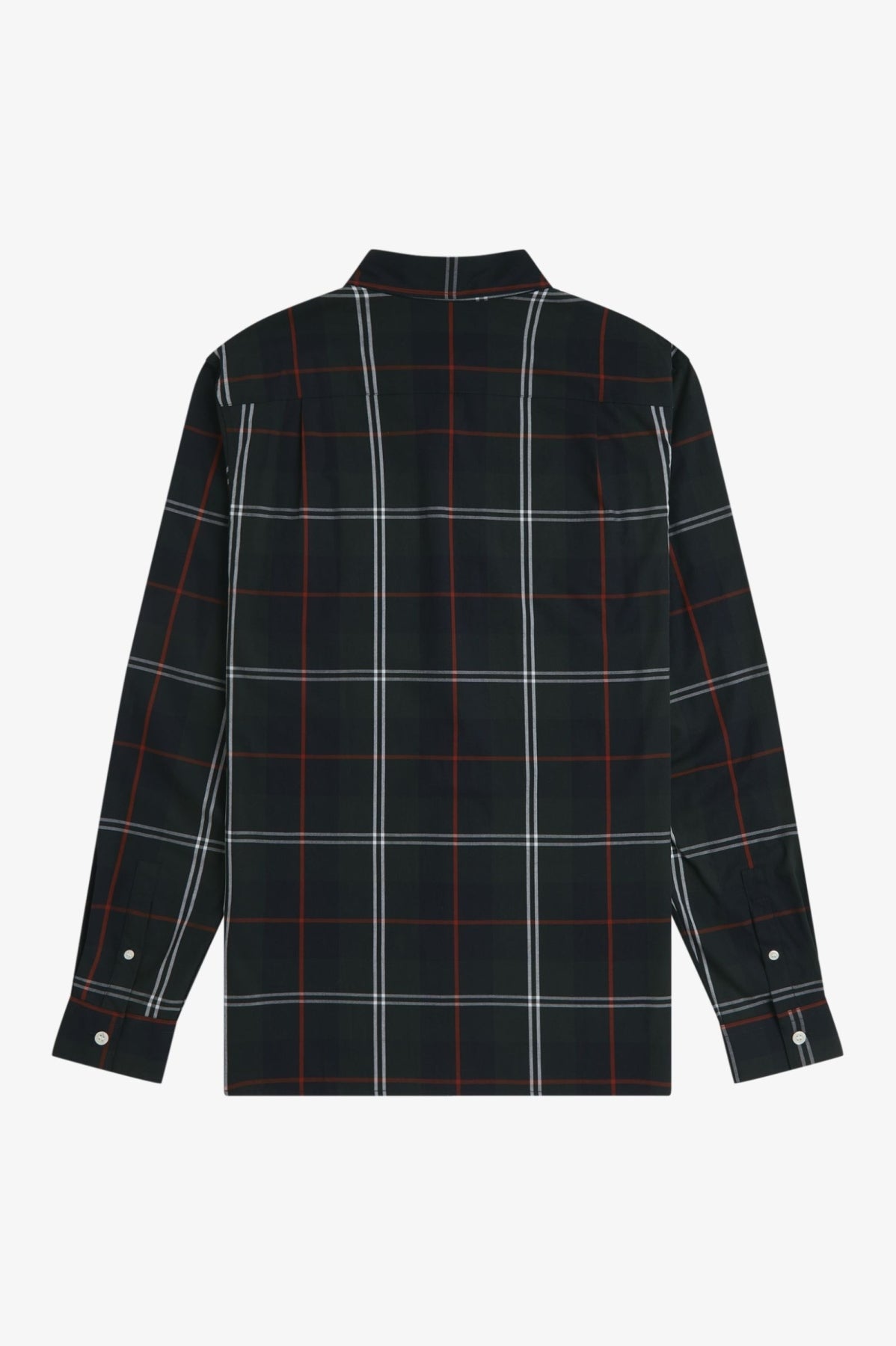FRED PERRY POPLIN TARTAN SHIRT en color MULTICOLOR (2)