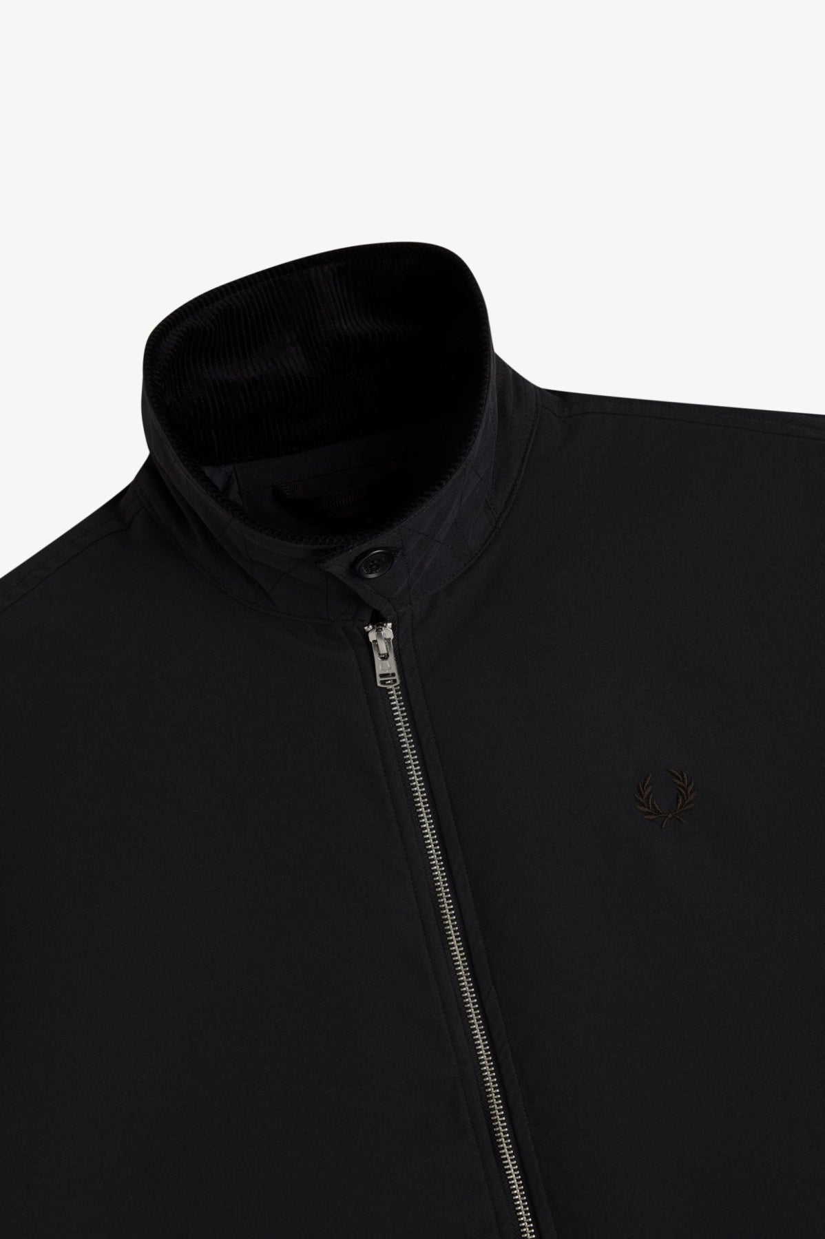 FRED PERRY THE CABAN JACKET J8535FP en color NEGRO (3)