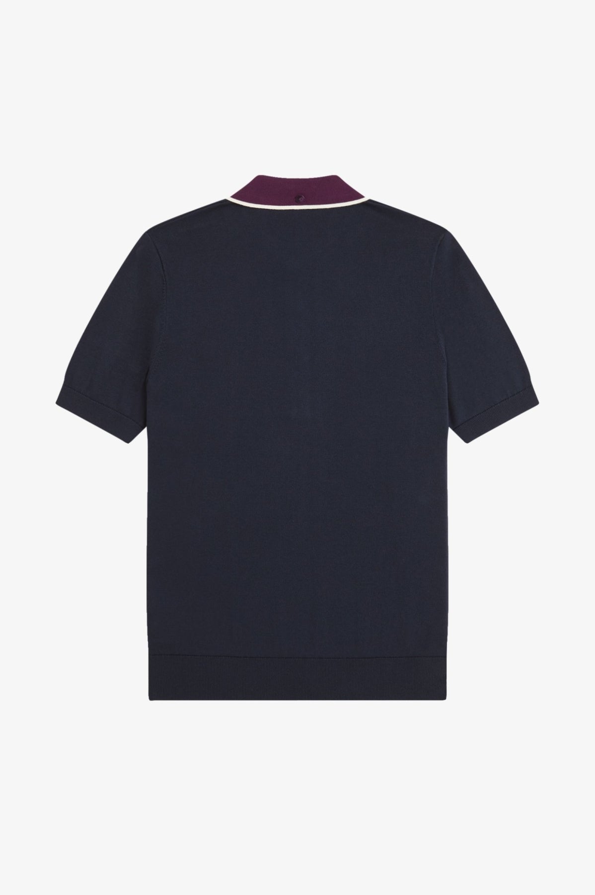 FRED PERRY CABLE KNIT-SHIRT K3312FP en color AZUL (4)